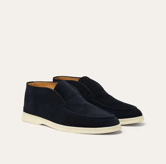 Women's Suede Open Walk Boots Gilded Cadence