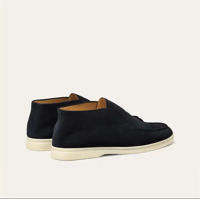 Women's Suede Open Walk Boots Gilded Cadence