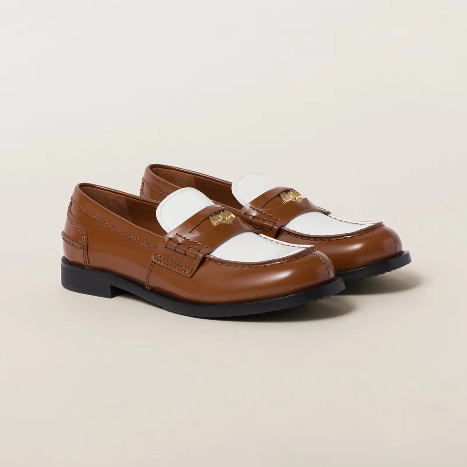 Leather penny loafers Gilded Cadence