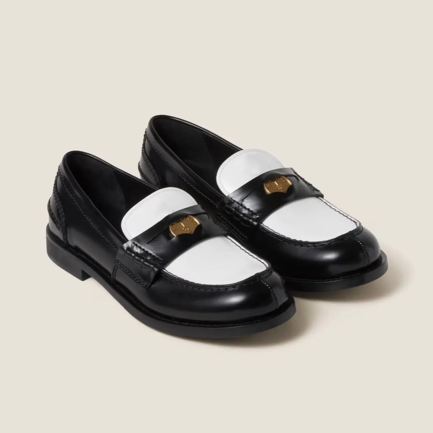 Leather penny loafers Gilded Cadence
