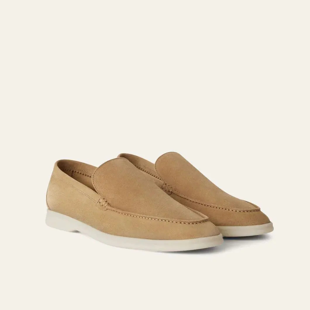 Women's Suede Summer Charms Loafers Gilded Cadence