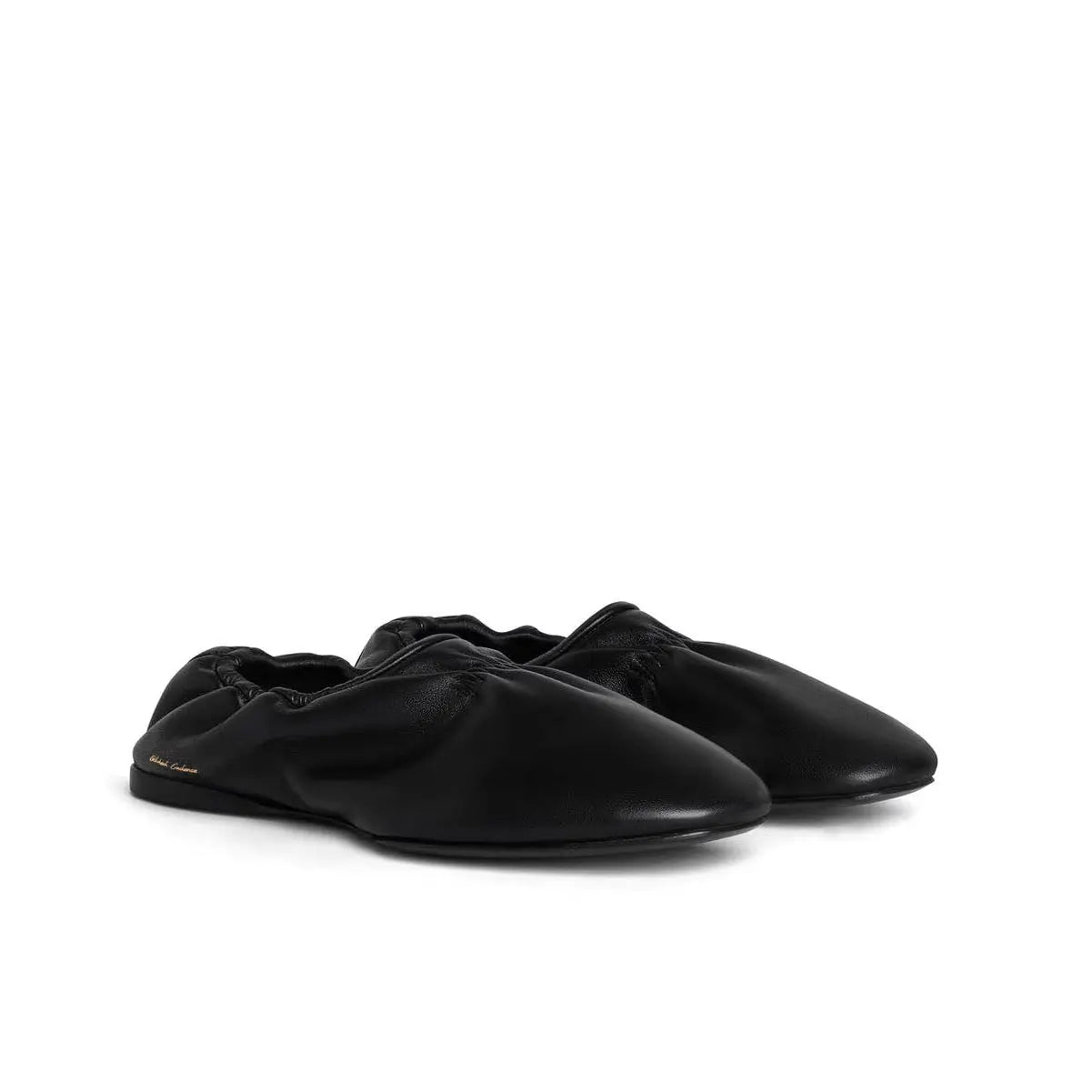 SUPPLE SLIPPERS IN LEATHER Gilded Cadence