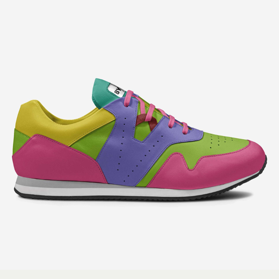 Broadway Multi-Pattern Vegan Sneakers