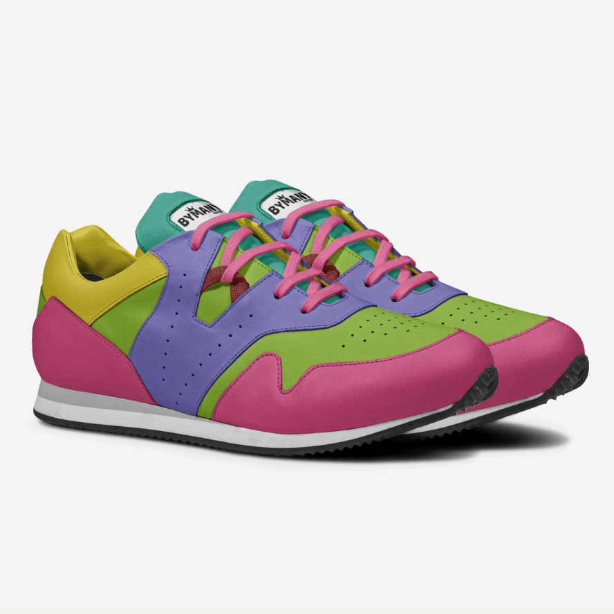 Broadway Multi-Pattern Vegan Sneakers
