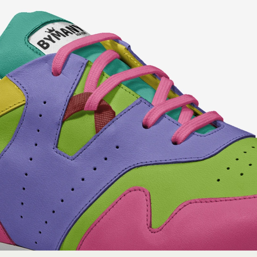 Broadway Multi-Pattern Vegan Sneakers