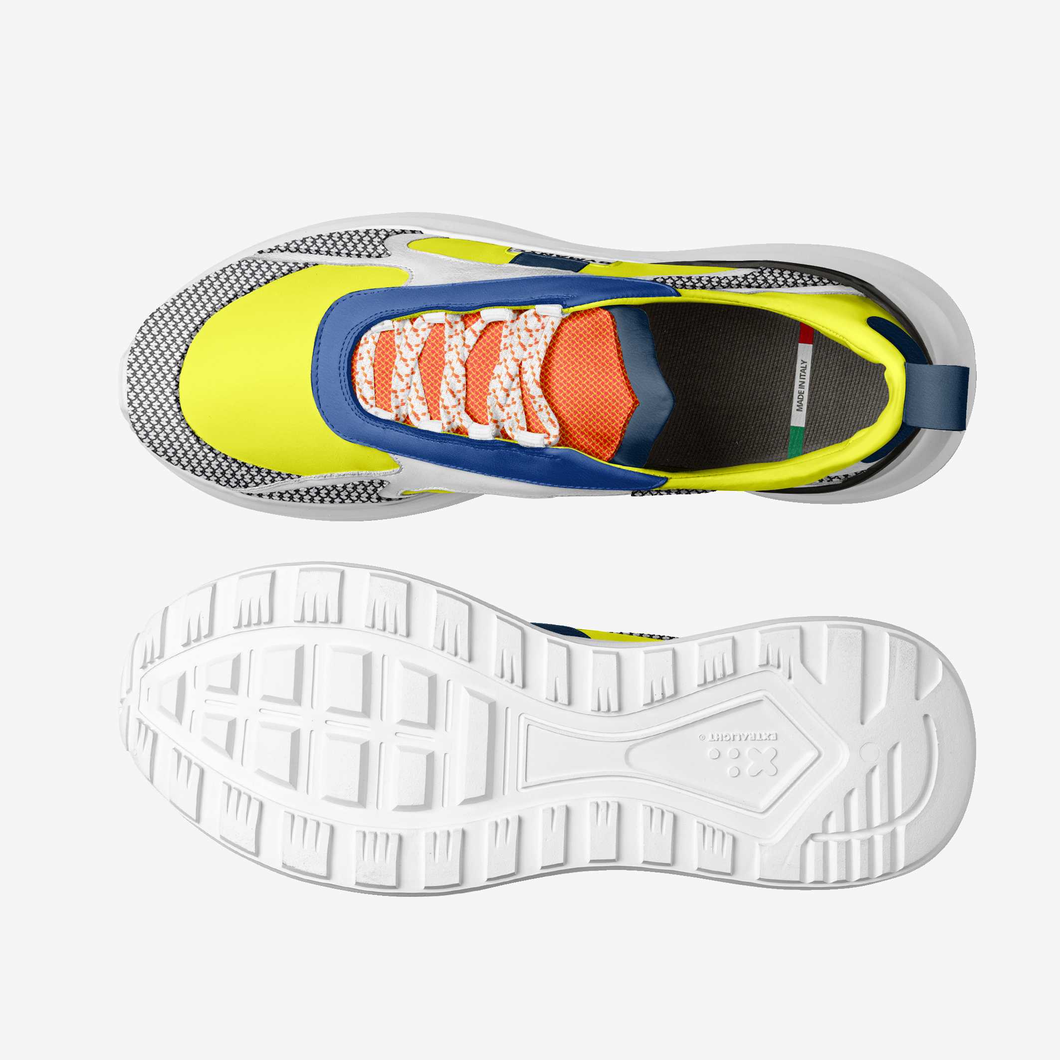 Technical Vegan Multi-Color Sneakers