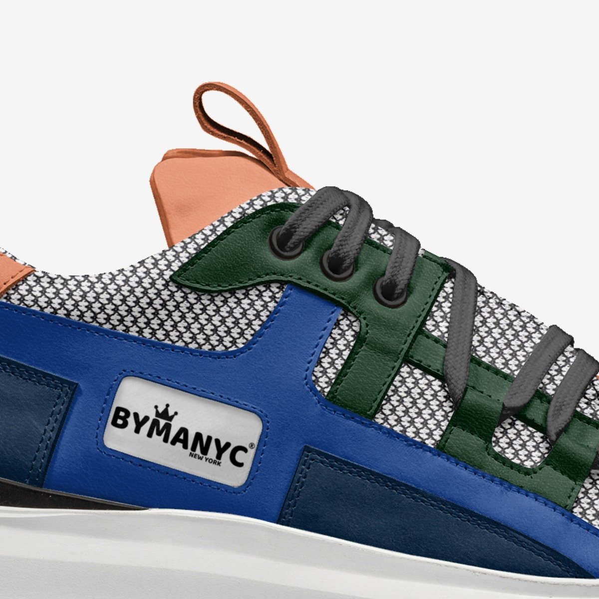 Multi-Color Technical Vegan Luxury Sneakers