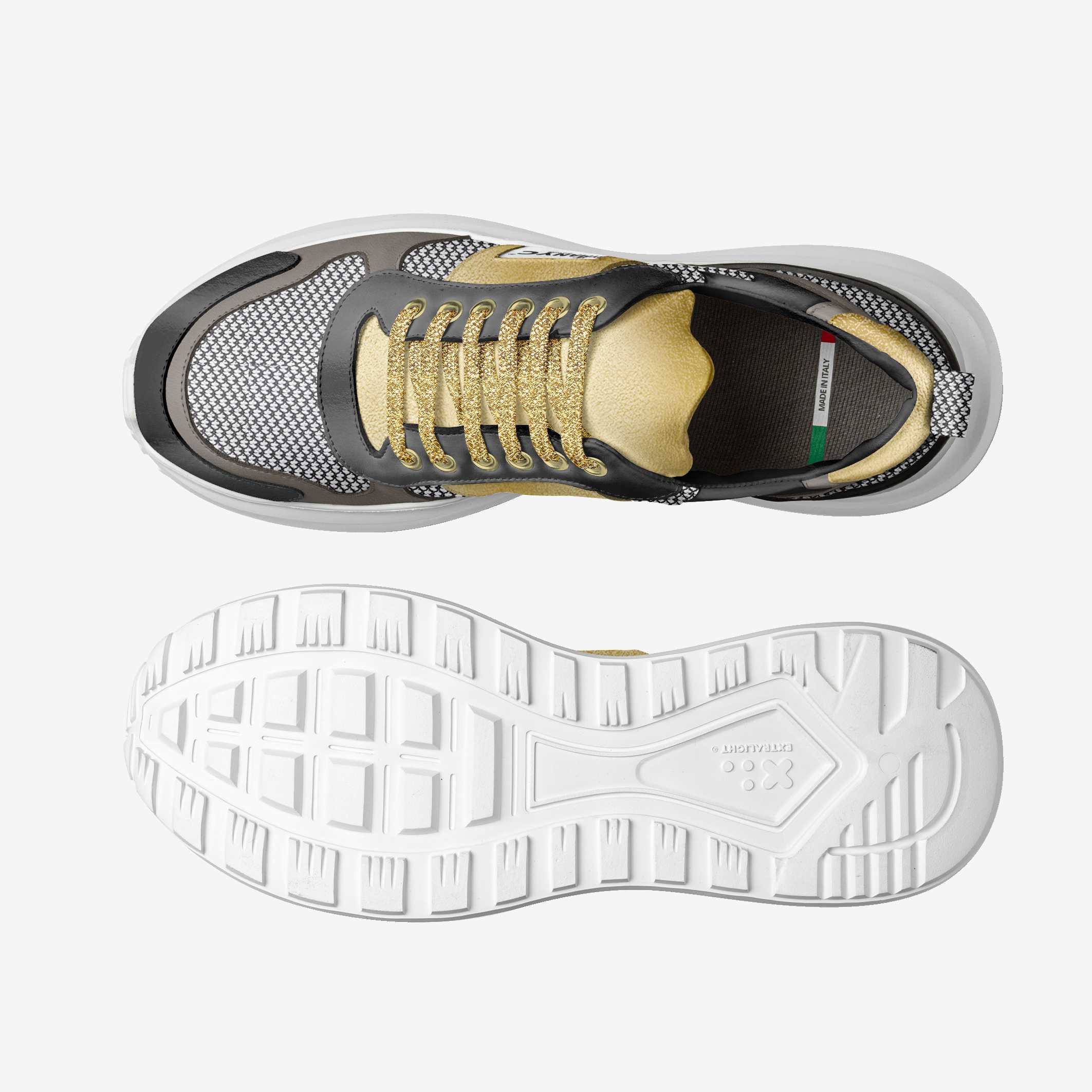Technical Vegan Multi-Color Sneakers