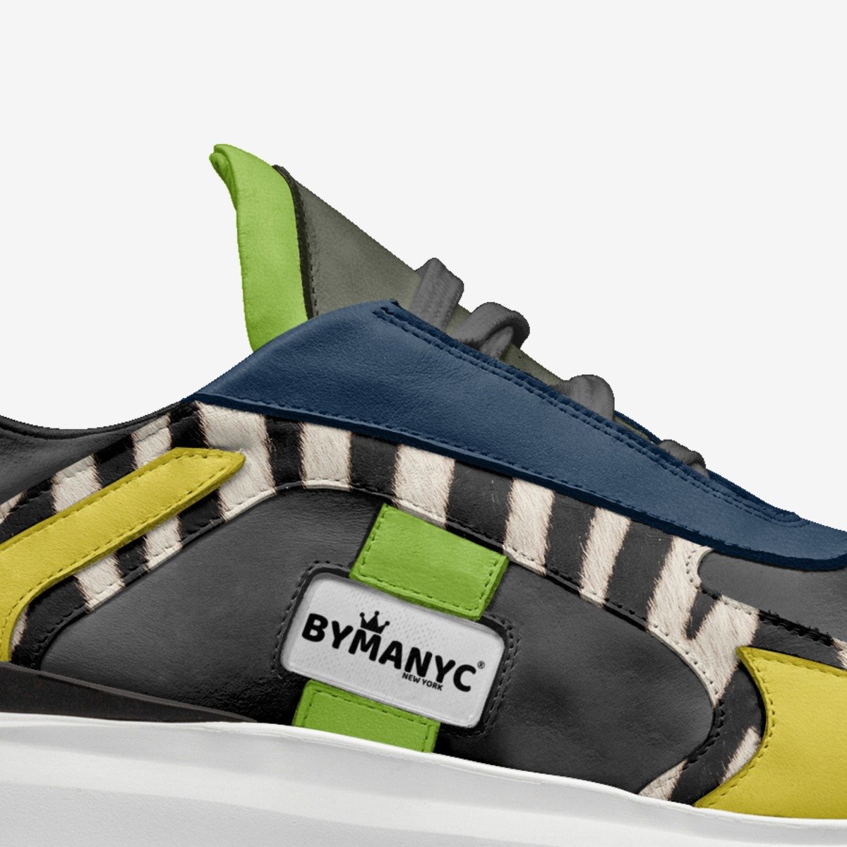 Zebra Technical Vegan Luxury Sneakers