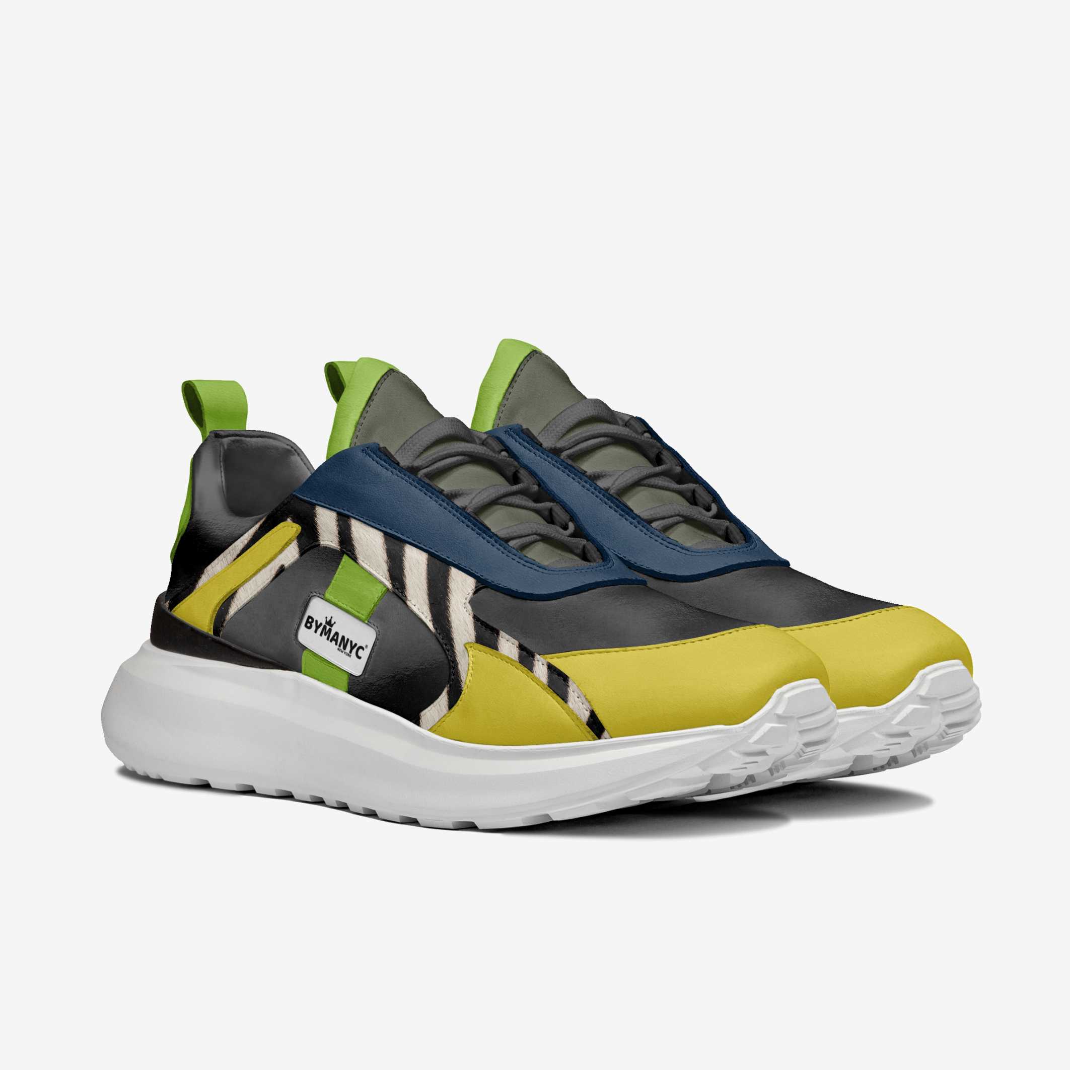 Zebra Technical Vegan Luxury Sneakers