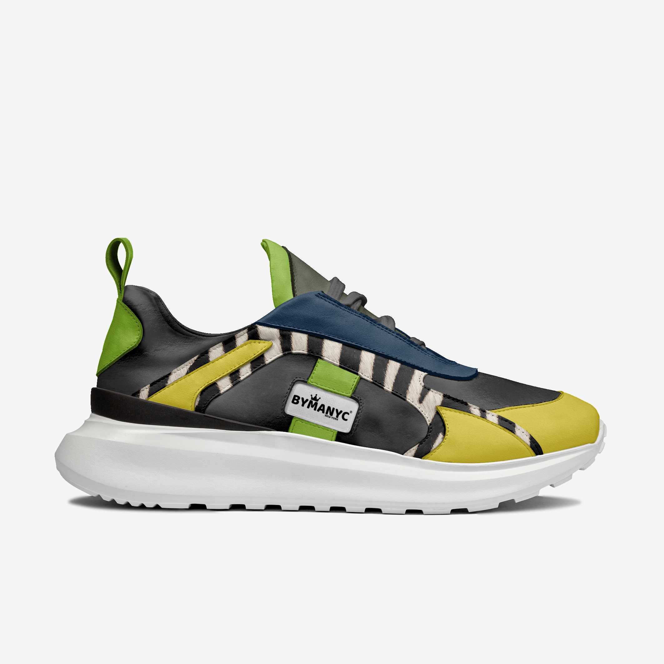 Zebra Technical Vegan Luxury Sneakers