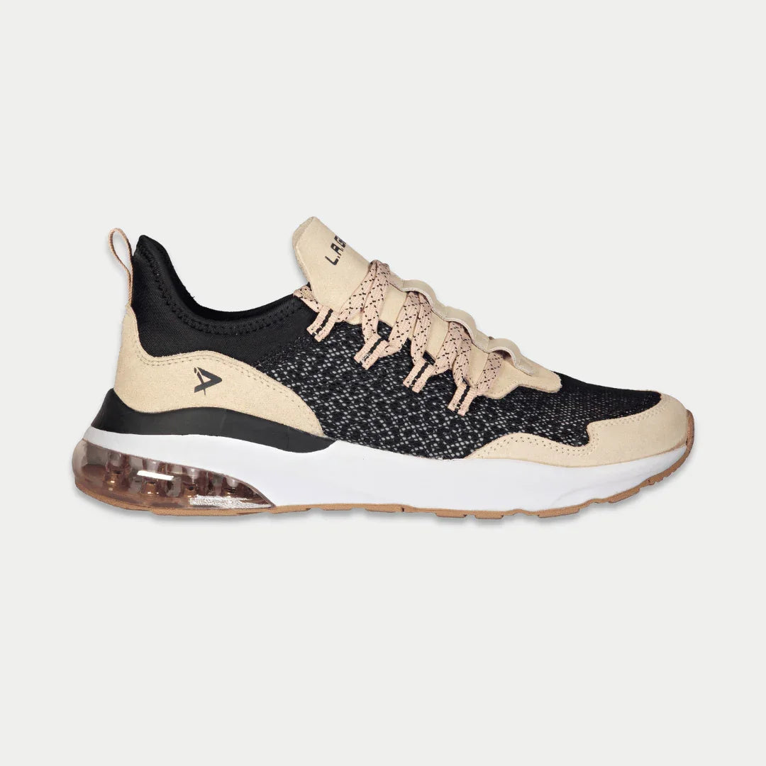 LA Gear Women¡¯s Runyon Lowtop | Black x Pink