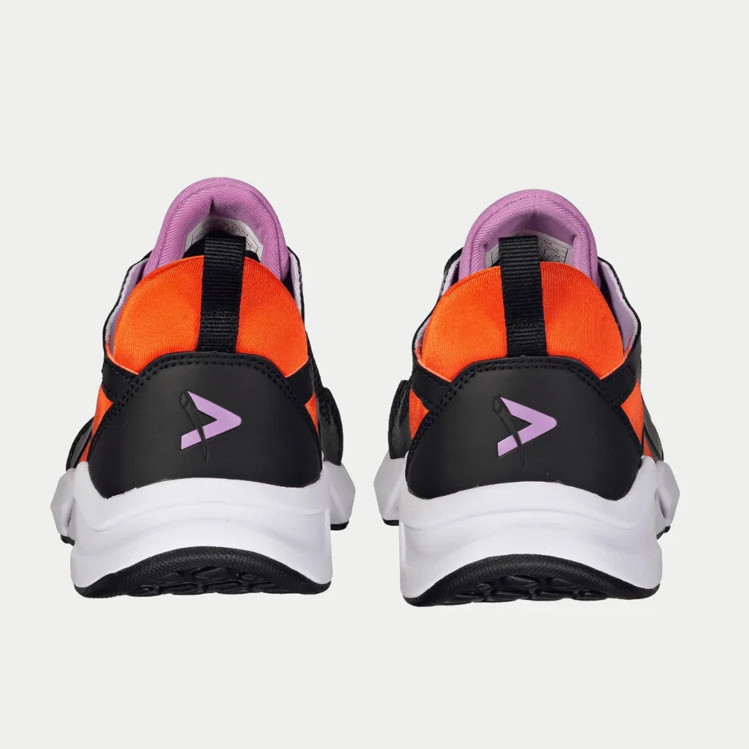 LA Gear Women¡¯s Tarzana Lowtop | Black x Orange