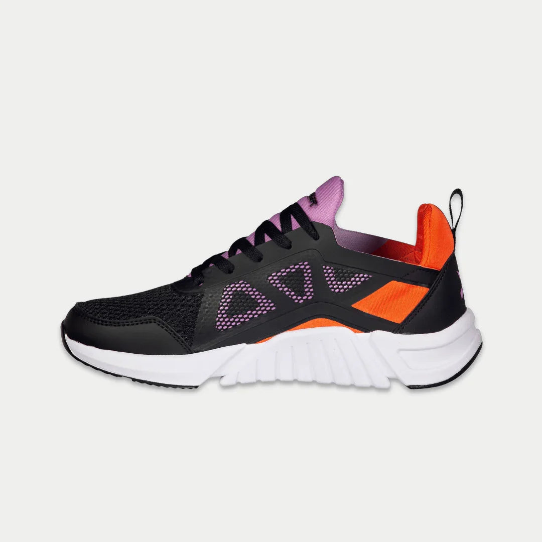 LA Gear Women¡¯s Tarzana Lowtop | Black x Orange